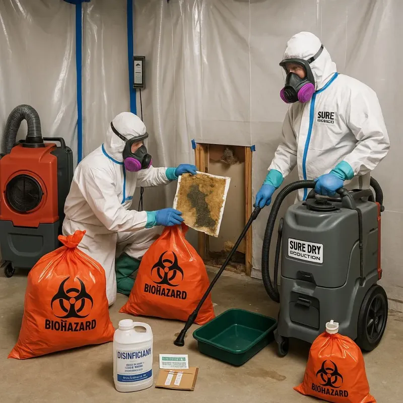 Contaminated Water Handling Protocols process in Camden, SC