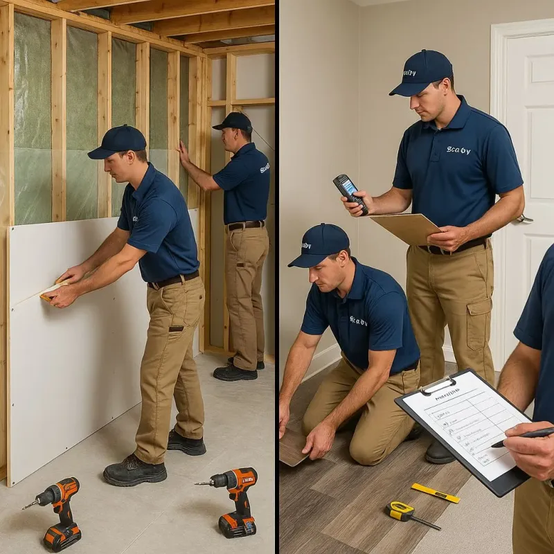Repairs and Reconstruction process in Camden, SC