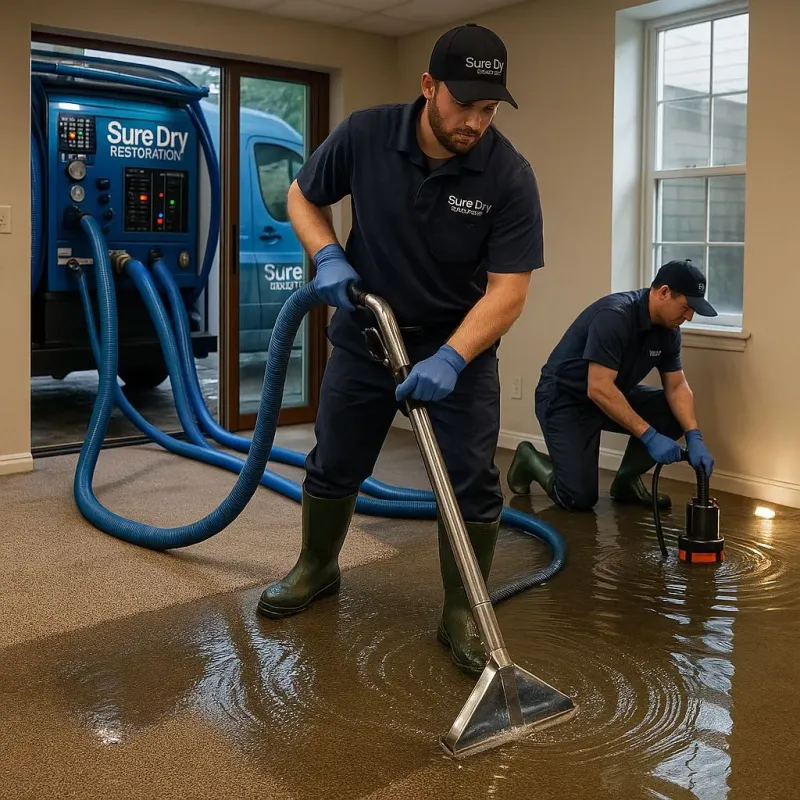 Water Extraction and Removal process in Camden, SC